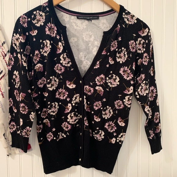 3 WHBM Cardigan Sweaters - Picture 2 of 9